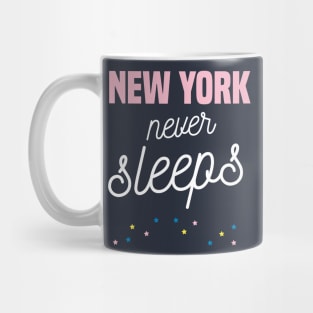 New York never sleeps Mug